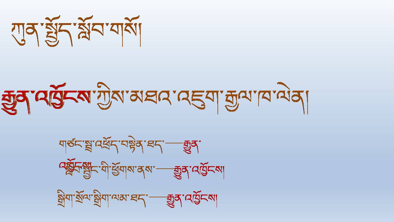 གཙུག་གཡུ། ཡོངས་འཛིན་ཡིག་ཚང་།